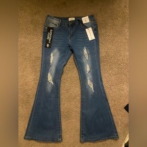 Bamboo Flare Women Denim Jeans